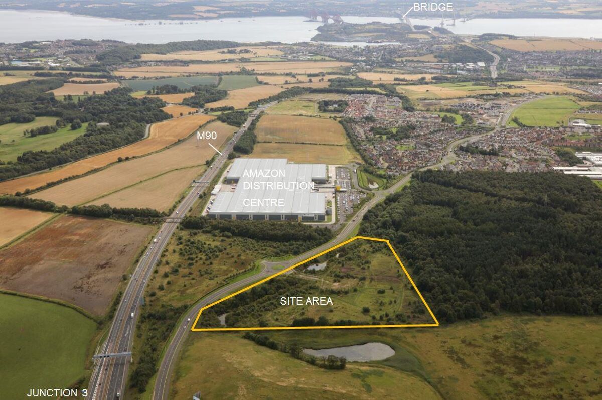 To Let - Design and build opportunities from 743.2 sq m (8,000 sq ft) to 5,574 sq m (60,000 sq ft) located at Axis Point, Dunfermline which is close to J3 of the M90.