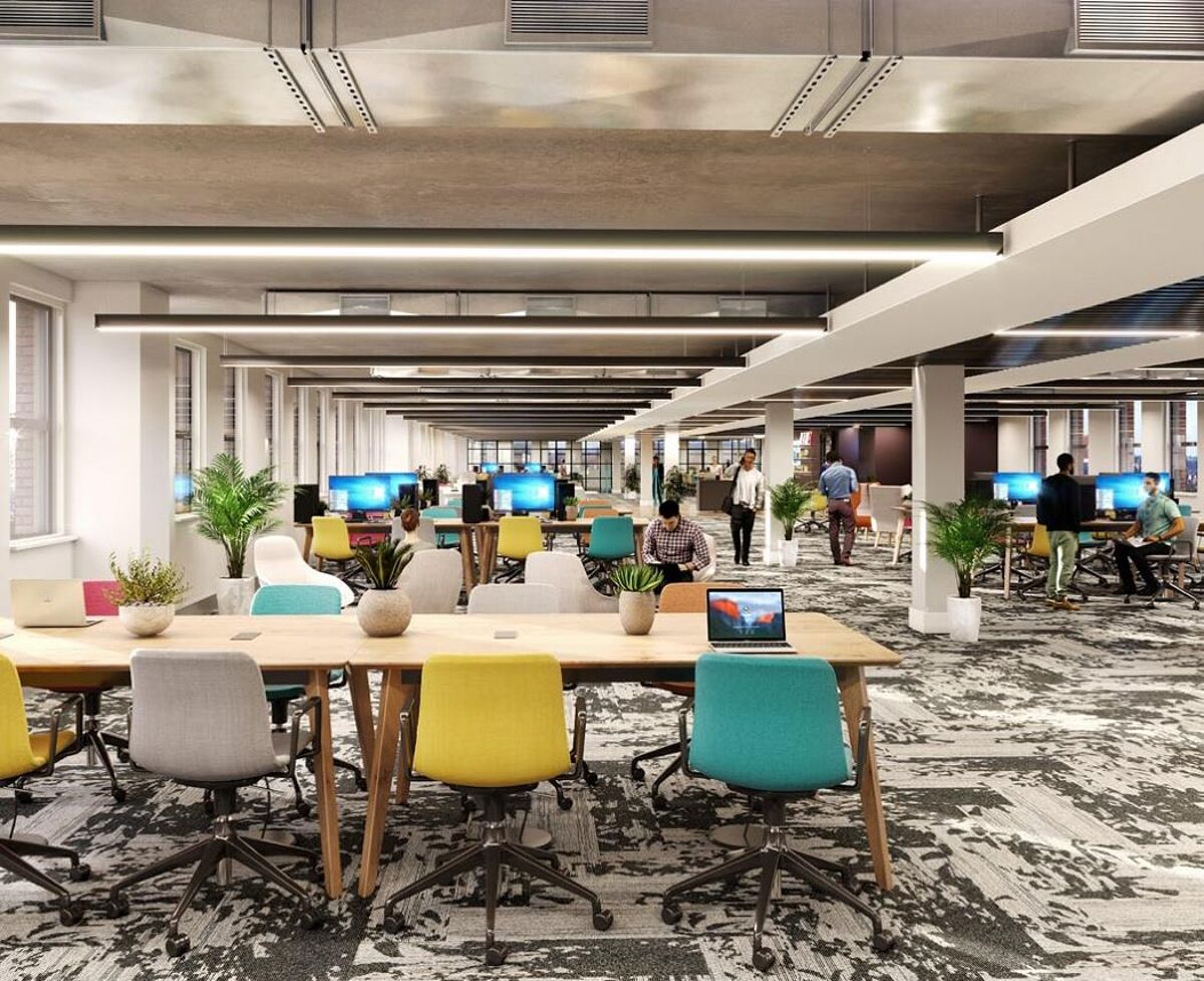 To Let - Newly refurbished workspace.