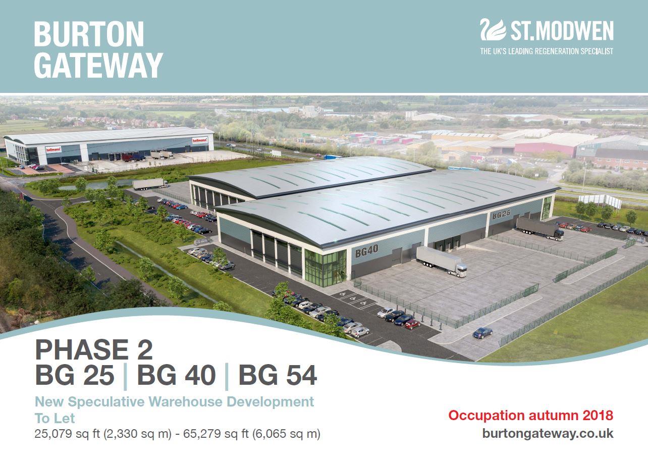 Industrial Distribution to rent in Phase 2 Burton Gateway Burton