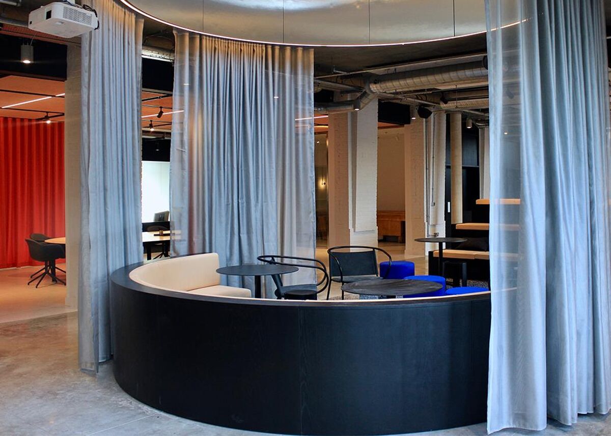 The building overlooks the river and offers private offices, a cafe with a real focus on healthy eating, meeting/conference rooms, co-working and is only seventy-five metres from Vauxhall Station.