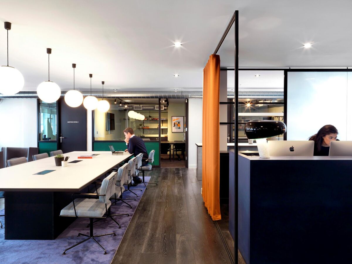 The building is situated in the heart of Soho and offers private offices on flexible terms, co-working, lounge membership, meeting rooms and virtual addresses.