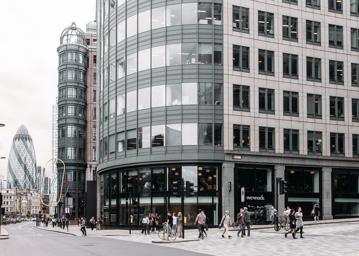 This dog-friendly office space occupies five floors of a modern glass structure and offers hot desks, private offices, events, bike storage and showers and is close to Liverpool Street station.