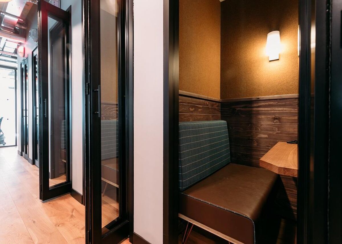 The building is a stone’s throw from Old Street station and the dog friendly workspace has desks, offices, conference rooms, soundproofed alcoves, events space, bike storage and micro-roasted coffee.