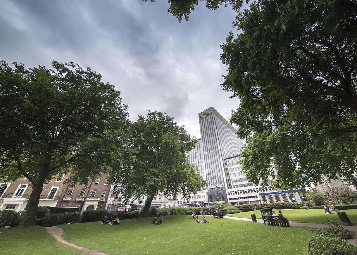 The workspace is located in the heart of London’s West End and has an impressive reception area, offices, meeting rooms, breakout areas, showers and a kitchen all close to Oxford Circus station.