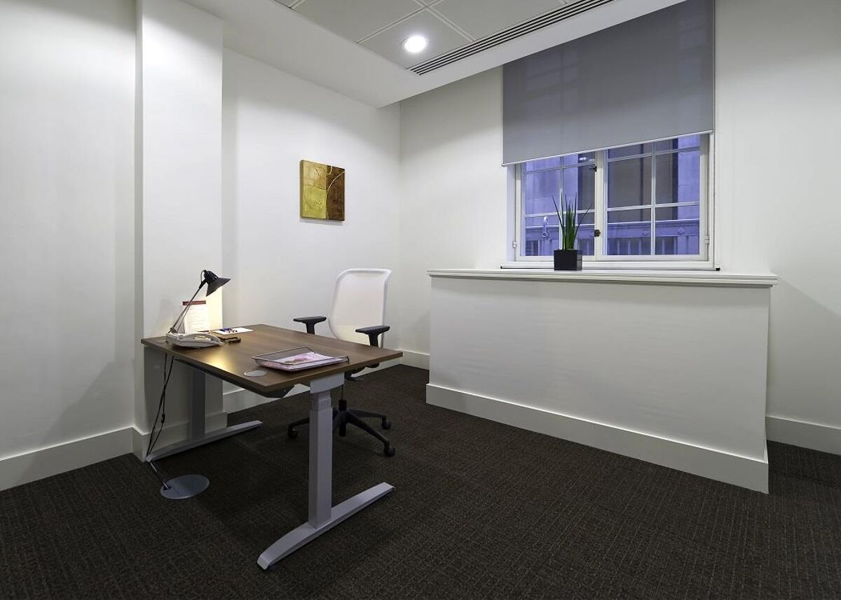 The building is on one of the most famous streets in the City and has a light and airy atrium, private offices, meeting rooms, disabled facilities and showers, all a minute's walk from Bank station.