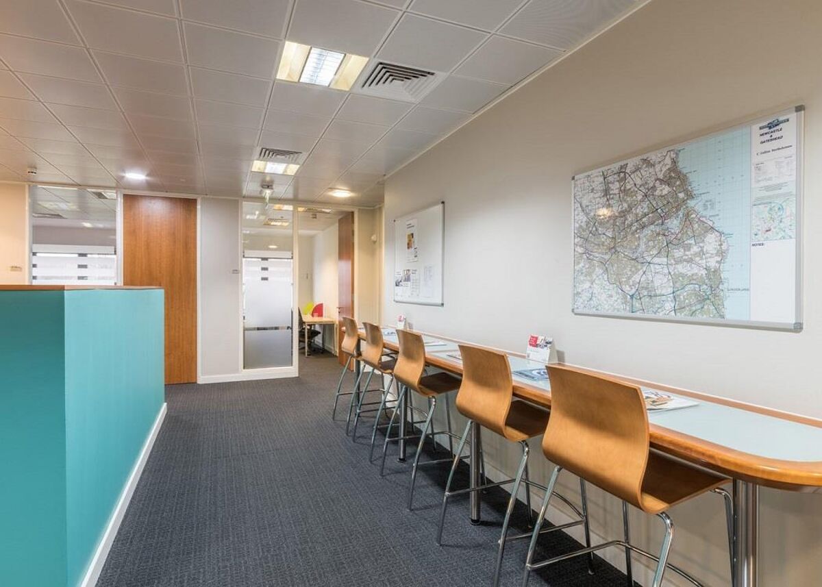 The workspace is located in a major European retail and business park in Gateshead and on offer is a fully staffed reception, furnished offices, co-working, meeting rooms and admin support.