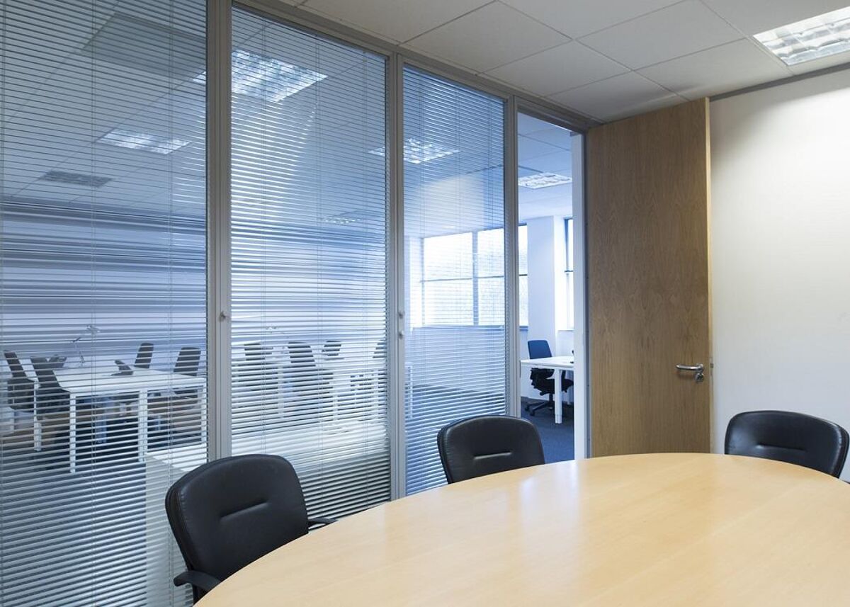 The building boasts striking tile and wooden exterior features and offers a staffed reception, offices, co-working, meeting rooms, kitchen and admin support and is close to Oxford's inner ring road.