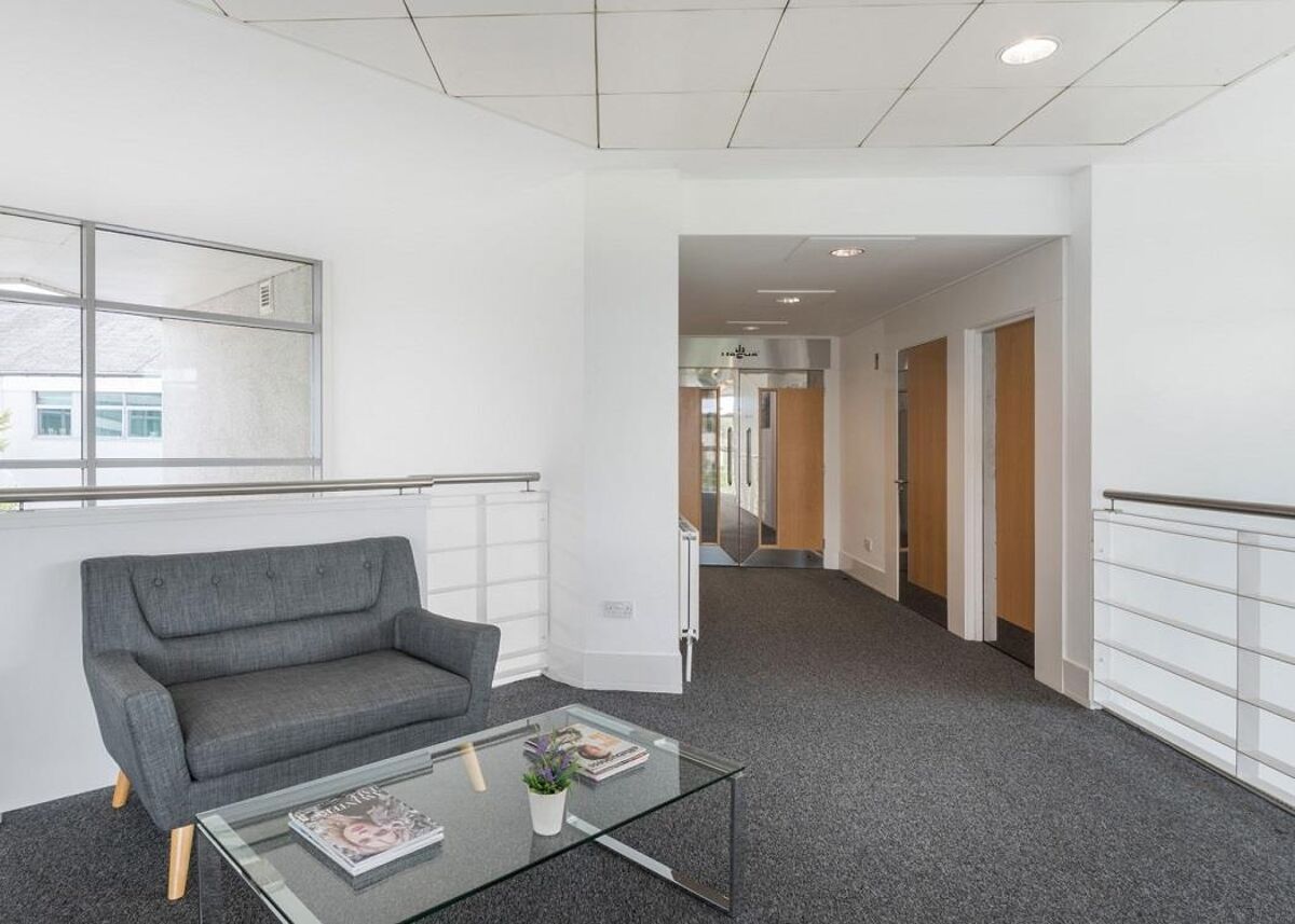 The centre is situated on the edge of Stirling and has a staffed reception, offices, co-working, meeting rooms, virtual office services and free onsite parking, all just an hour's drive from Glasgow.