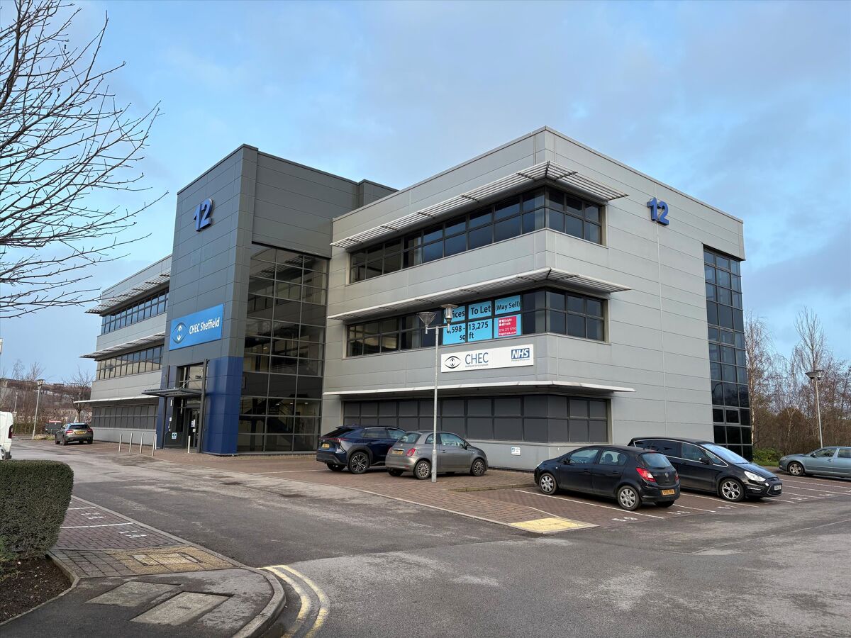 A  modern three storey, purpose built, office building located at the established Sheffield Business Park, with excellent road links to Junction 33 of the M1 Motorway and Sheffield City Centre