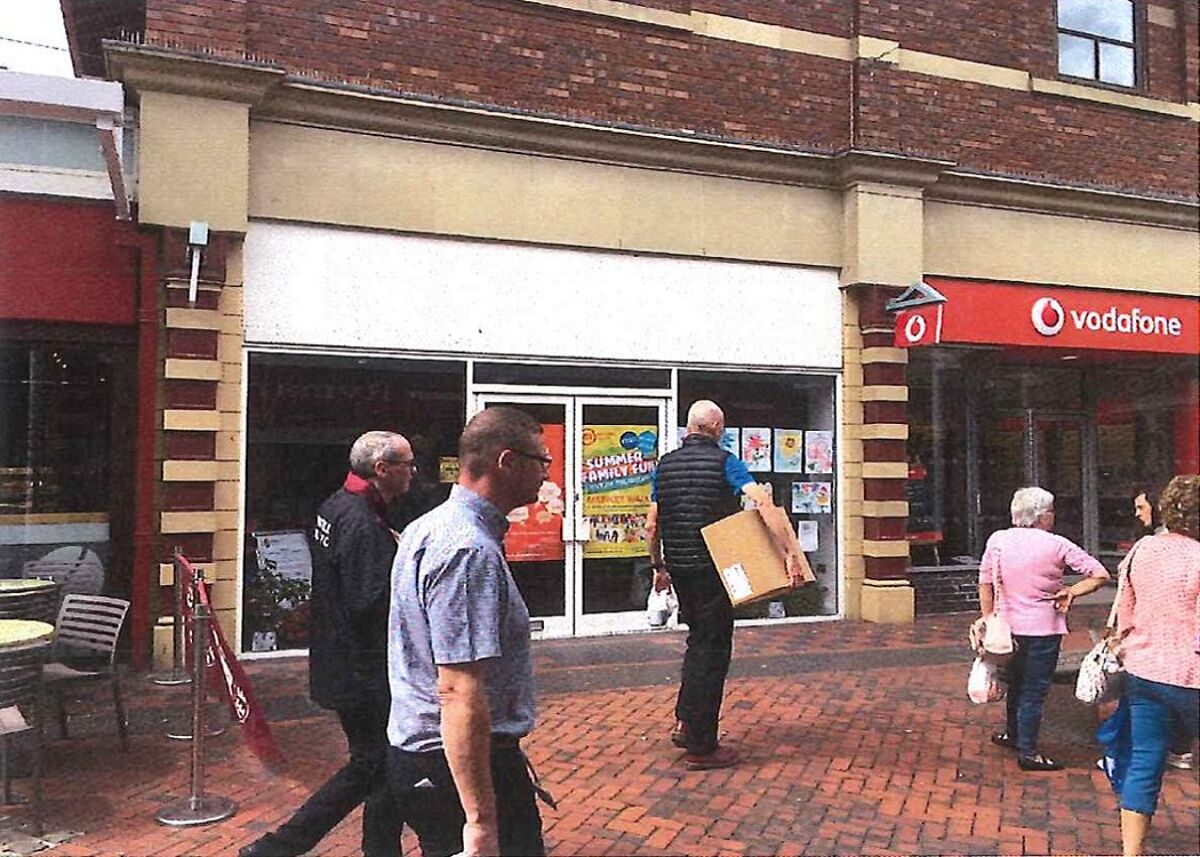 The subject property forms part of the Market Walk Shopping Centre in Chorley town centre.
