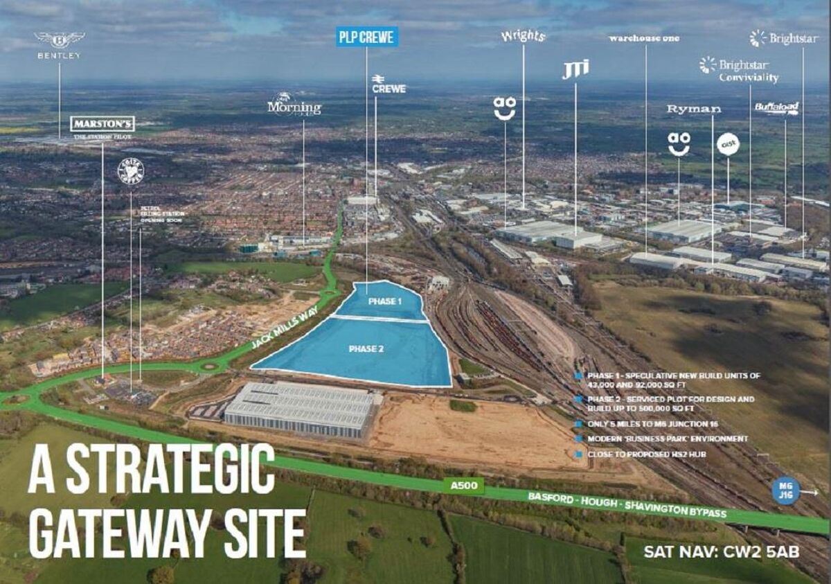 Industrial/Distribution to rent in Phase 2, PLP, Crewe Commercial Park