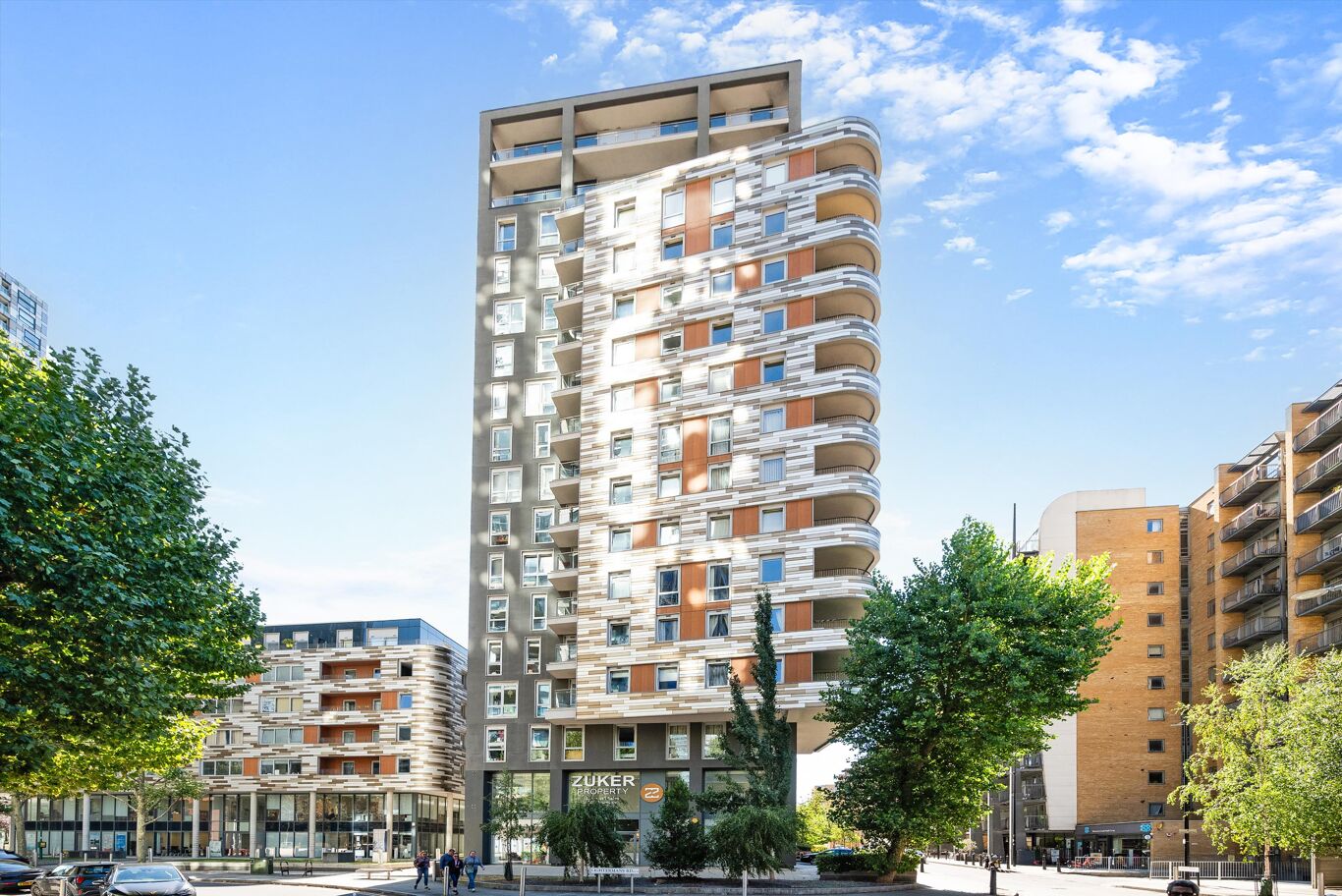 Image of Indescon Square, London E14.