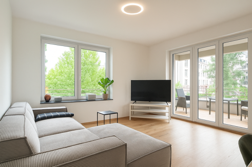 Picture of 1 bedroom apartment for sale.