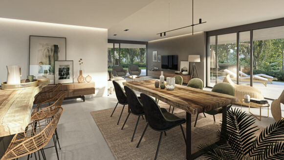 Picture of 3 bedroom apartment for sale.
