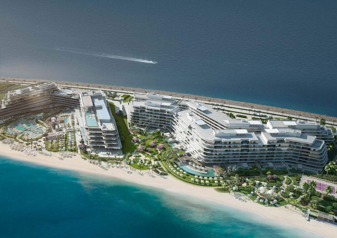 Image of Palm Jumeirah, Dubai, United Arab Emirates