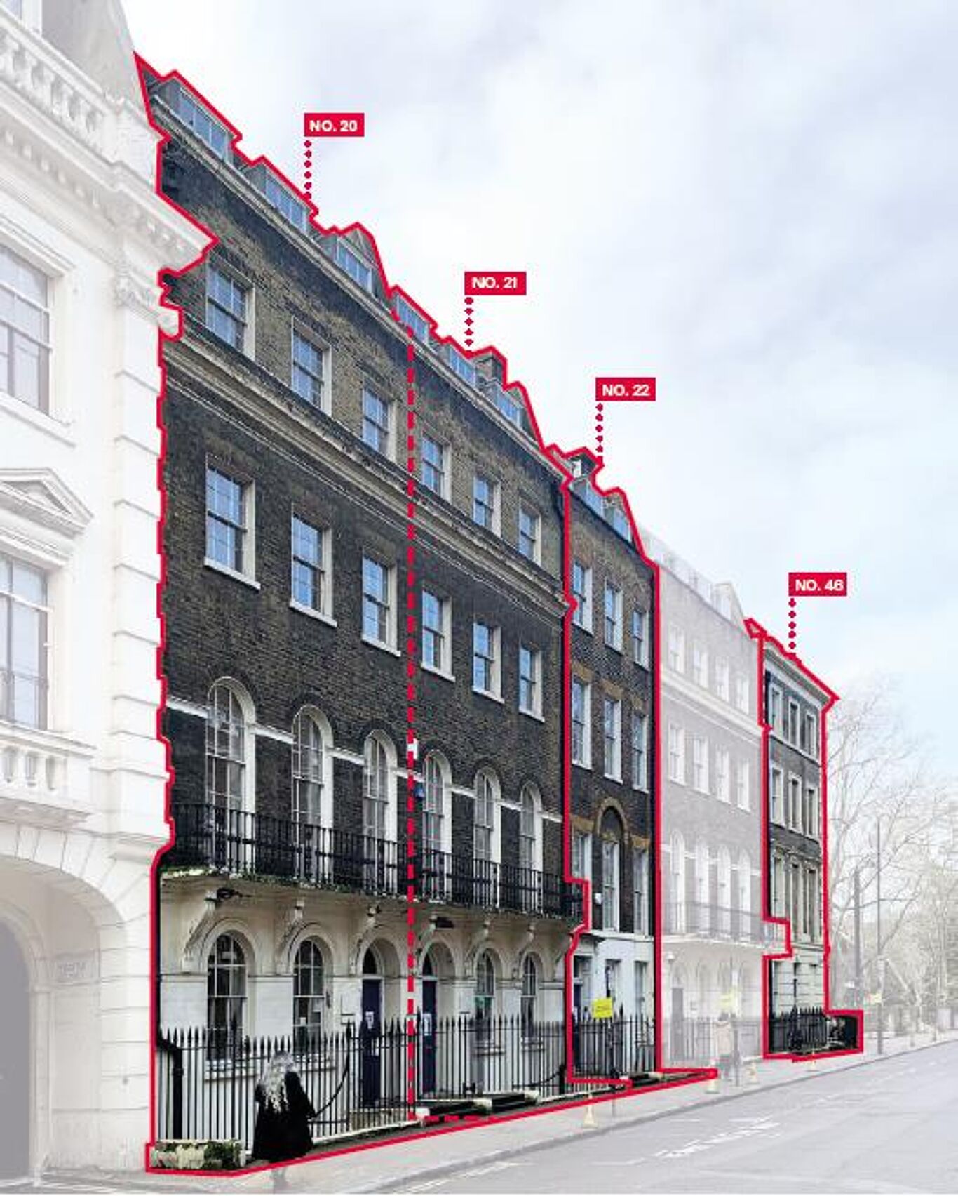 Image of 20-21, 22 Southampton Place, 46-47 Bloomsbury Square WC1A