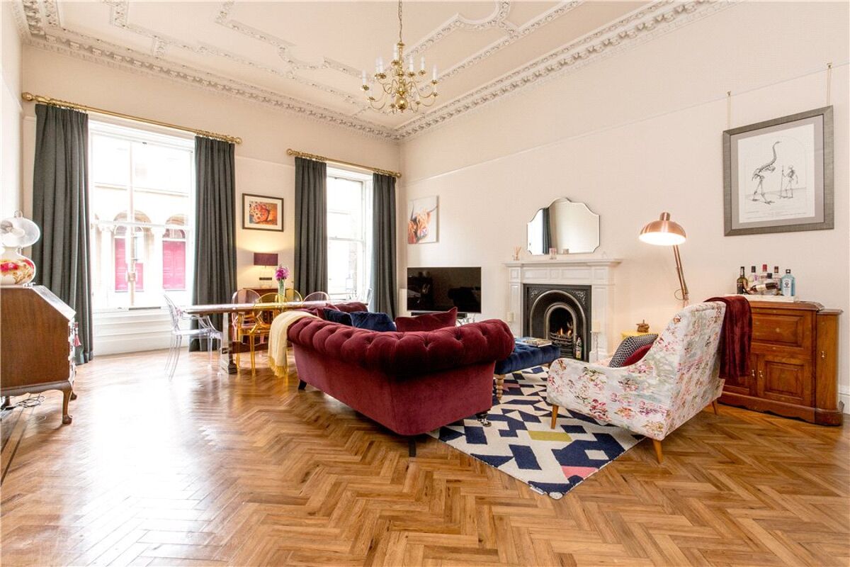 flat for sale in Palmerston Place, West End, Edinburgh, EH12