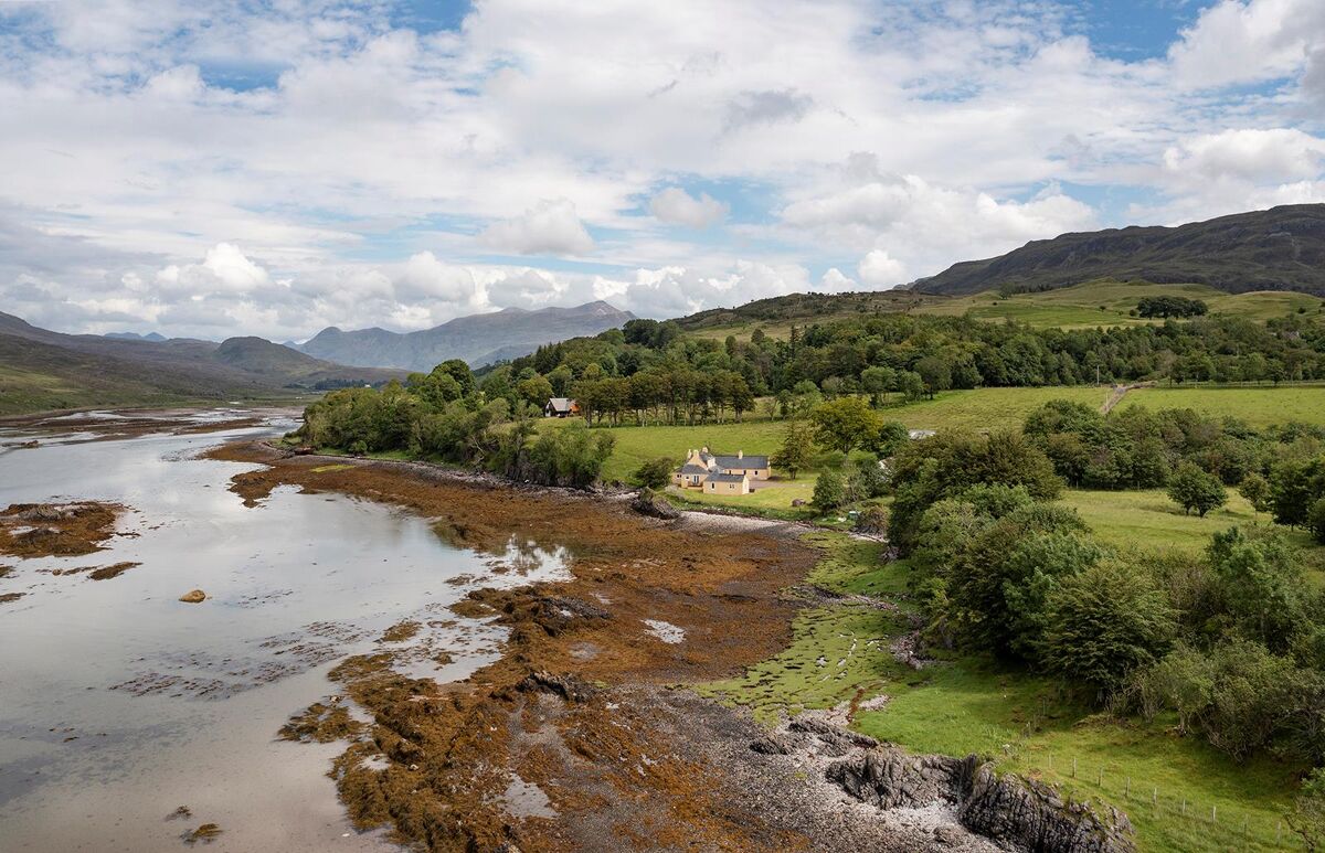 farmhouse for sale in Kishorn, Strathcarron, Highland, IV54