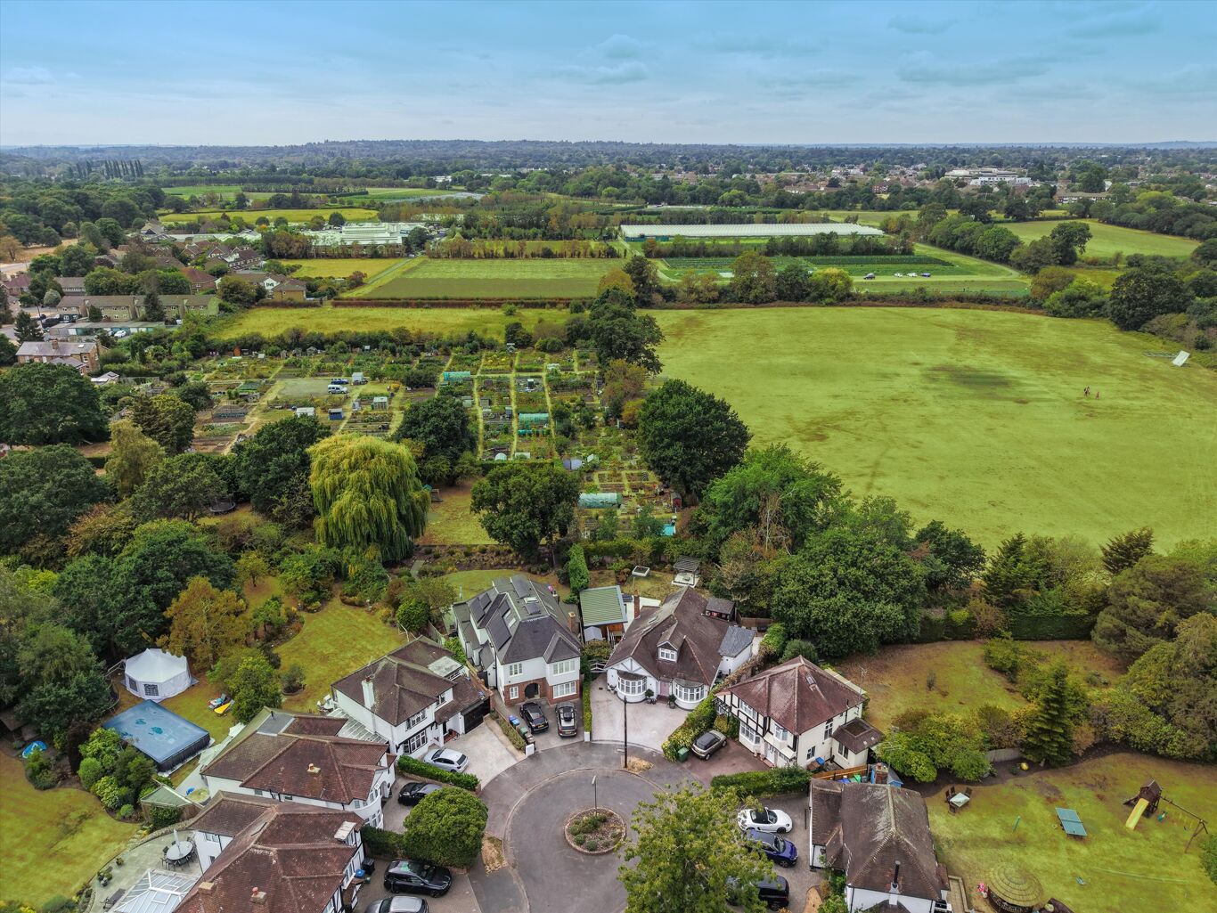 Image of West End Gardens, Esher, Surrey KT10