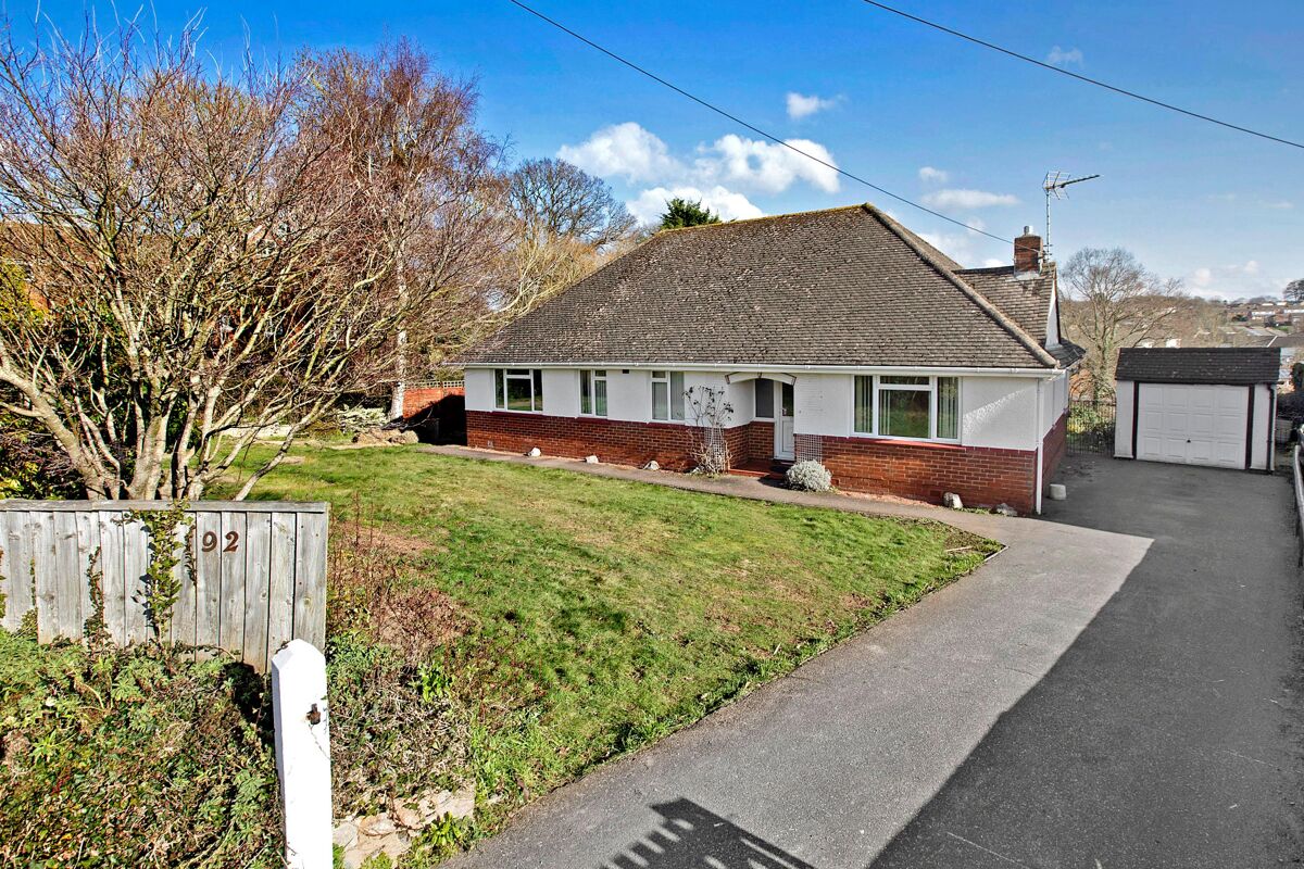 bungalow for sale in Hulham Road, Exmouth, Devon, EX8 EXE012138704
