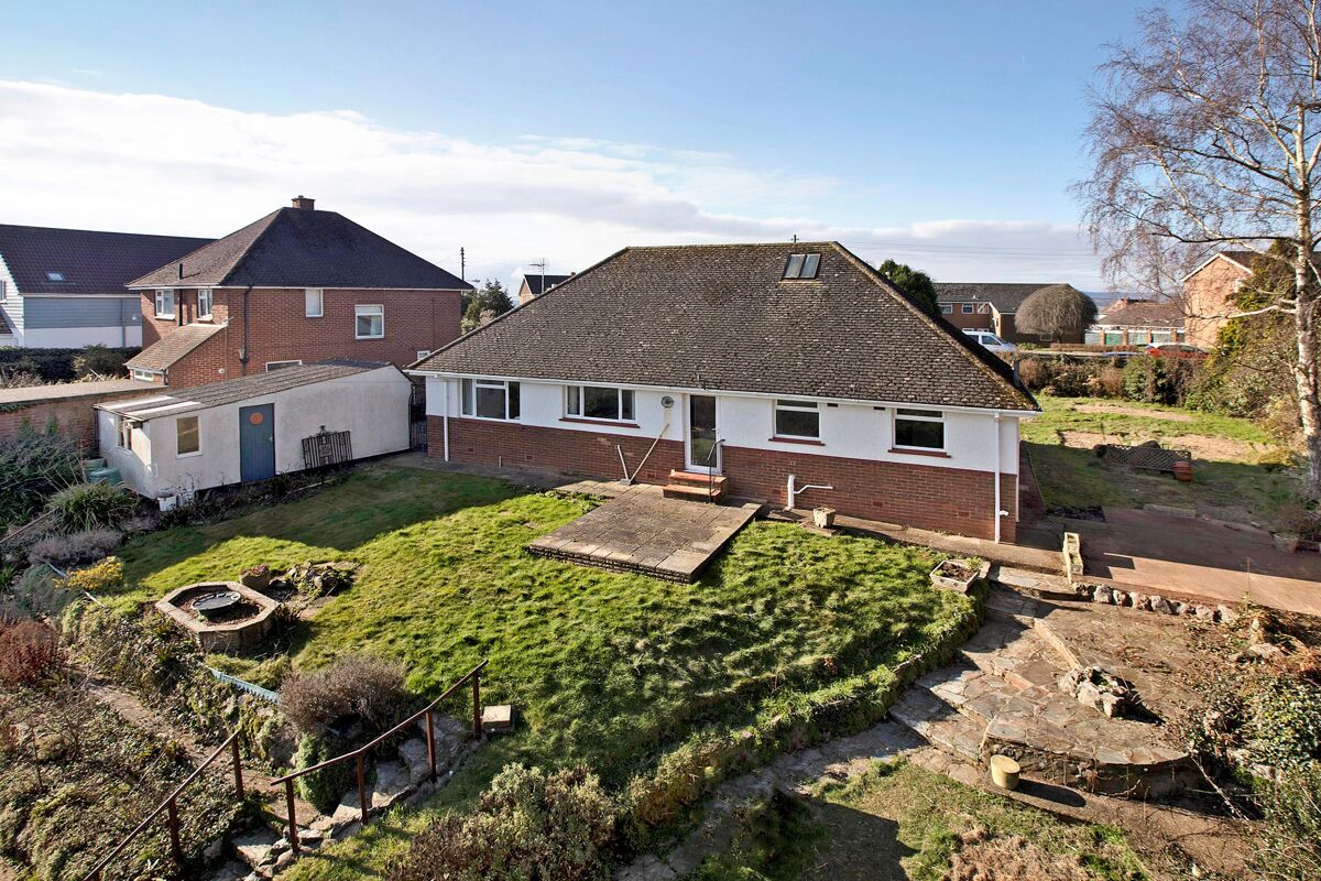 bungalow for sale in Hulham Road, Exmouth, Devon, EX8 EXE012138704
