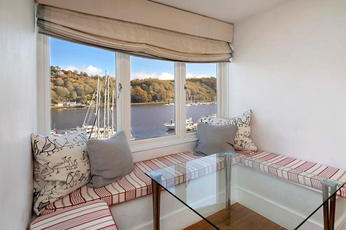 Top floor, one bedroom, frontline, waterfront apartment within The Dart Marina overlooking The