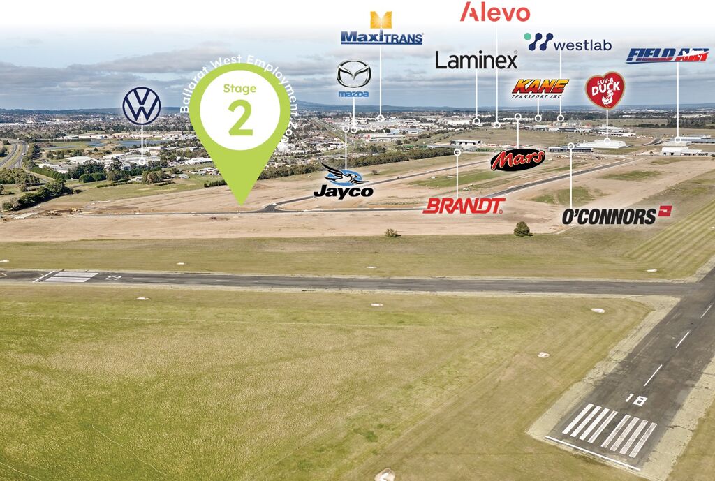 Image of Stage 2 Ballarat West Employment Zone, Mitchell Park, VIC 3355