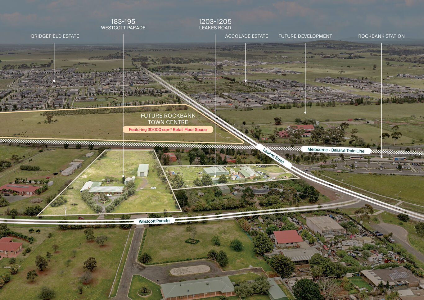 Image of 1203-1205 Leakes Road & 183-195 Westcott Parade, Rockbank, VIC 3335