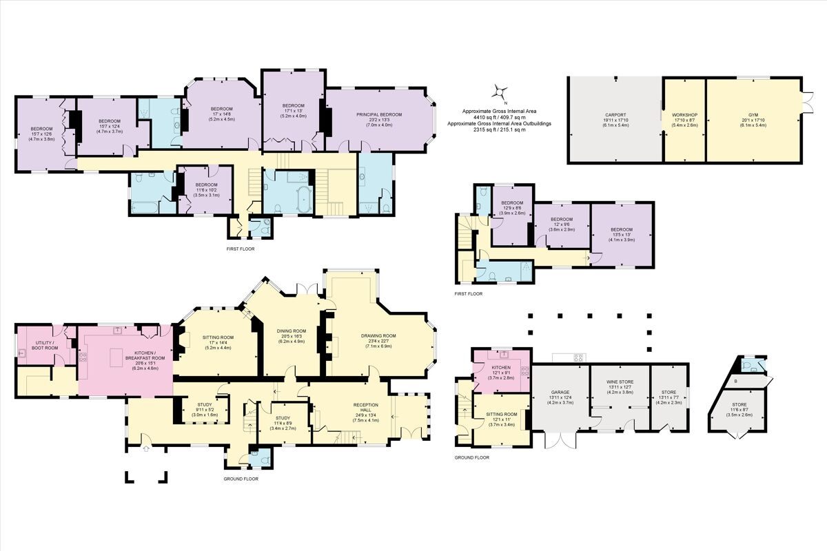 house for sale in Churchmead, Church Lane, Pirbright, Surrey, GU24 GLD012125464 Knight Frank
