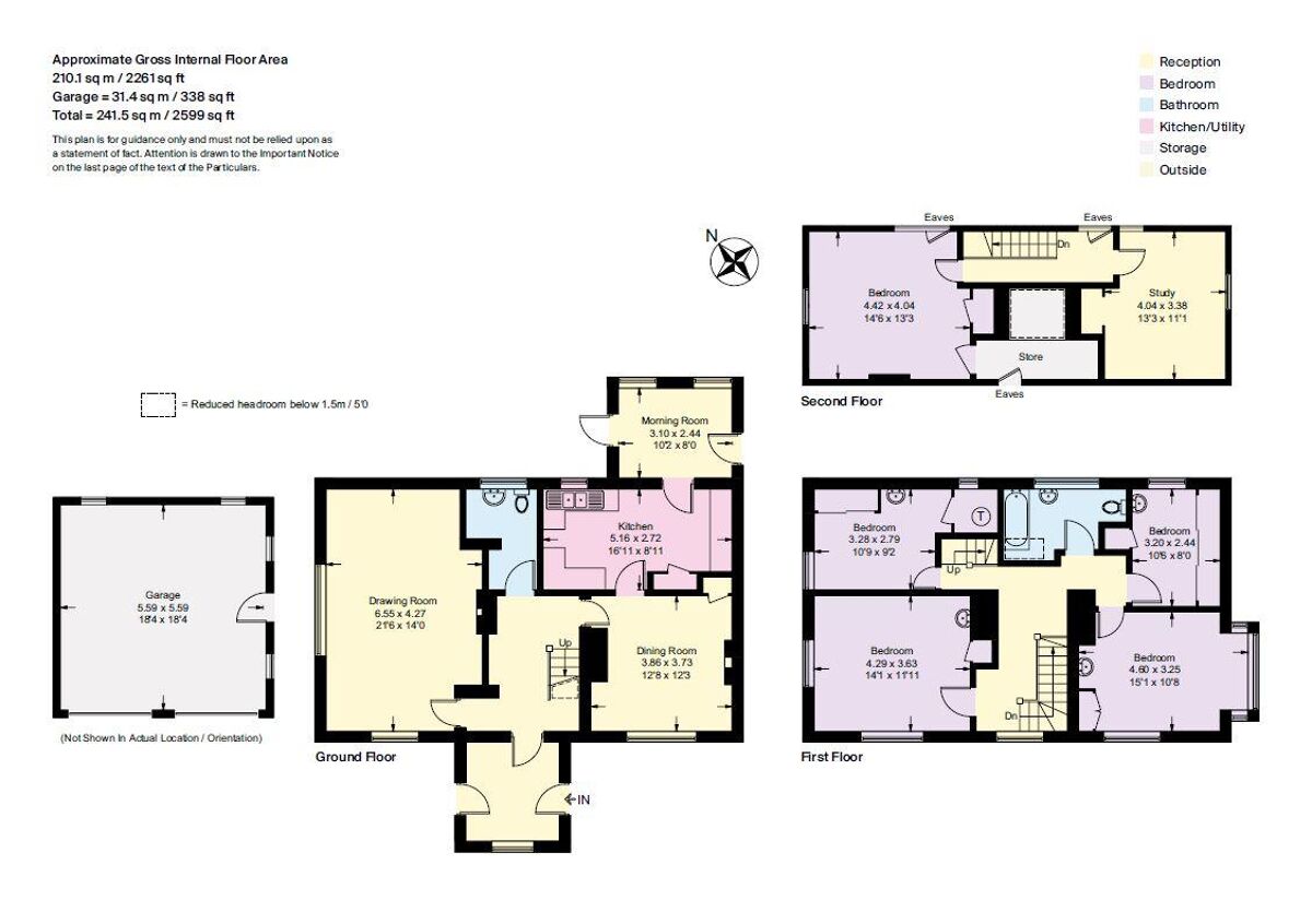 village house for sale in The Croft, Puttenham Lane, Shackleford