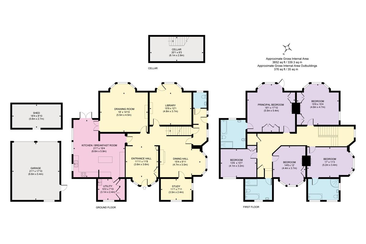 house for sale in The Heath, Churt Road, Hindhead, Surrey, GU26