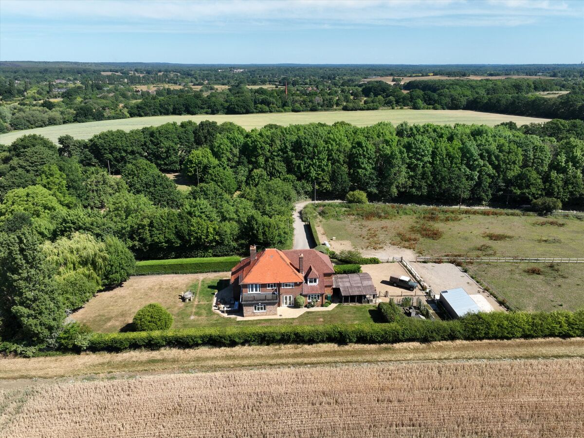 house for sale in The Farmhouse, West Flexford Lane, Wanborough, Guildford, Surrey, GU3