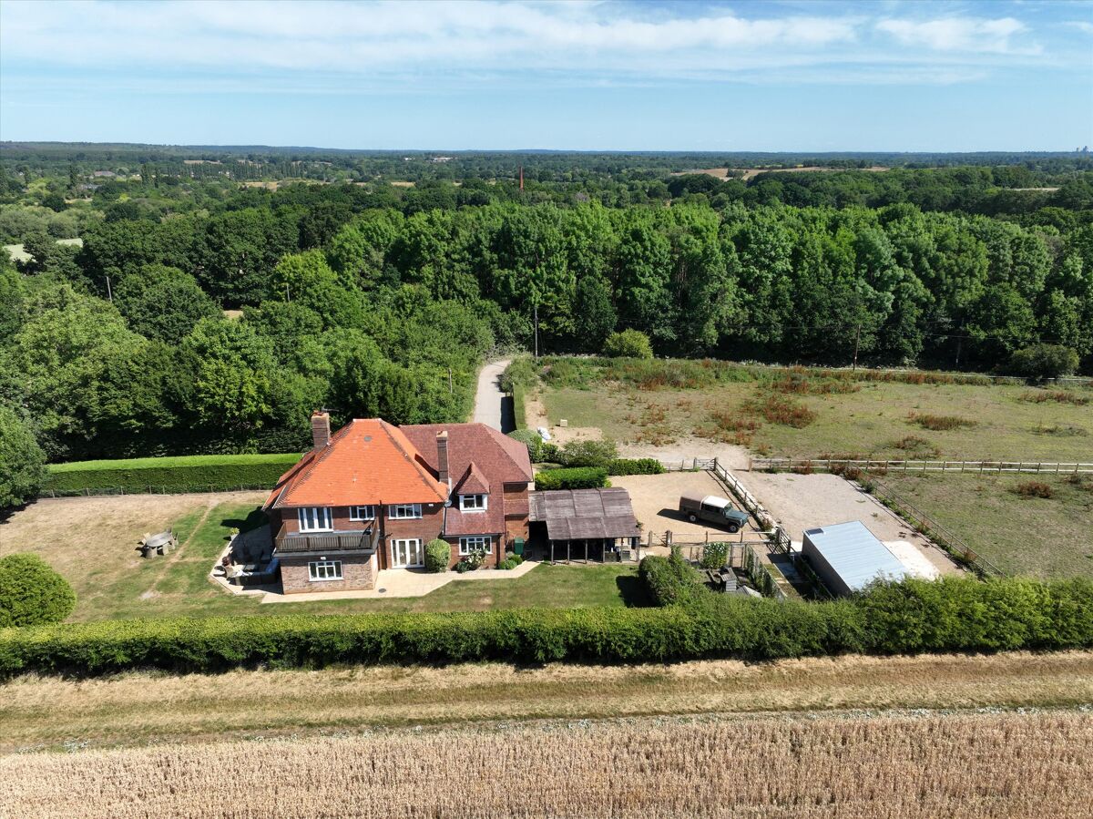 house for sale in The Farmhouse, West Flexford Lane, Wanborough, Guildford, Surrey, GU3