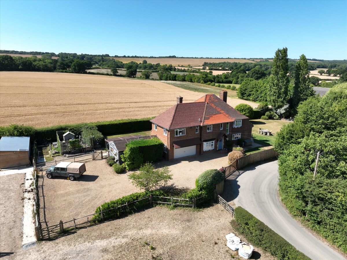 house for sale in The Farmhouse, West Flexford Lane, Wanborough, Guildford, Surrey, GU3