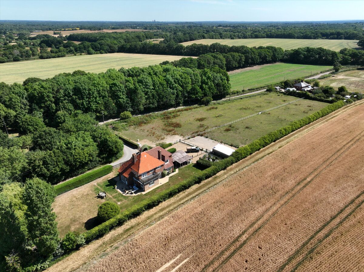 house for sale in The Farmhouse, West Flexford Lane, Wanborough, Guildford, Surrey, GU3