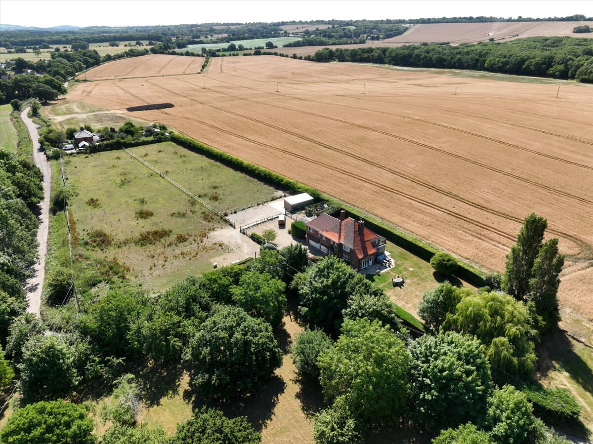 house for sale in The Farmhouse, West Flexford Lane, Wanborough, Guildford, Surrey, GU3