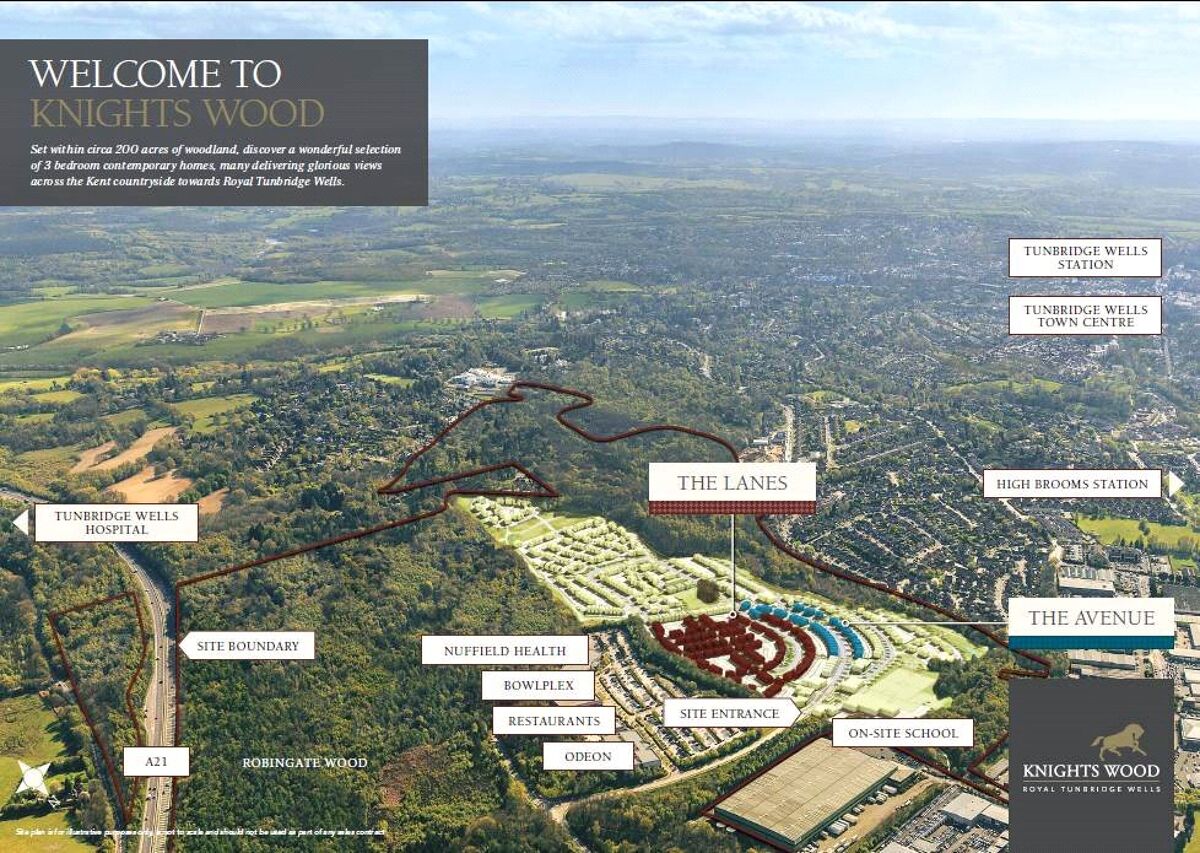 house for sale in Knights Wood, Knights Way, Tunbridge Wells, Kent, TN2