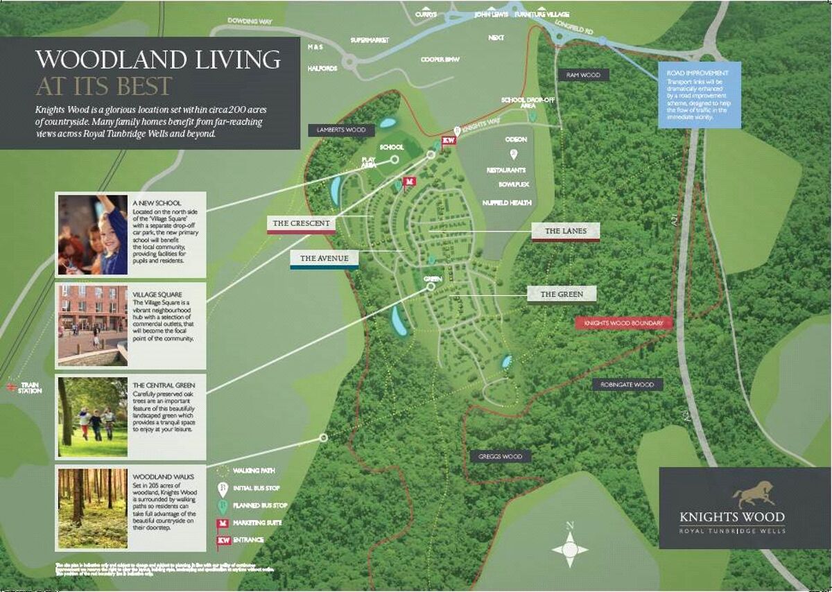 house for sale in Knights Wood, Knights Way, Tunbridge Wells, Kent, TN2