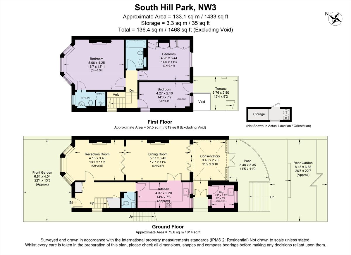 for sale in South Hill Park, Hampstead, London, NW3
