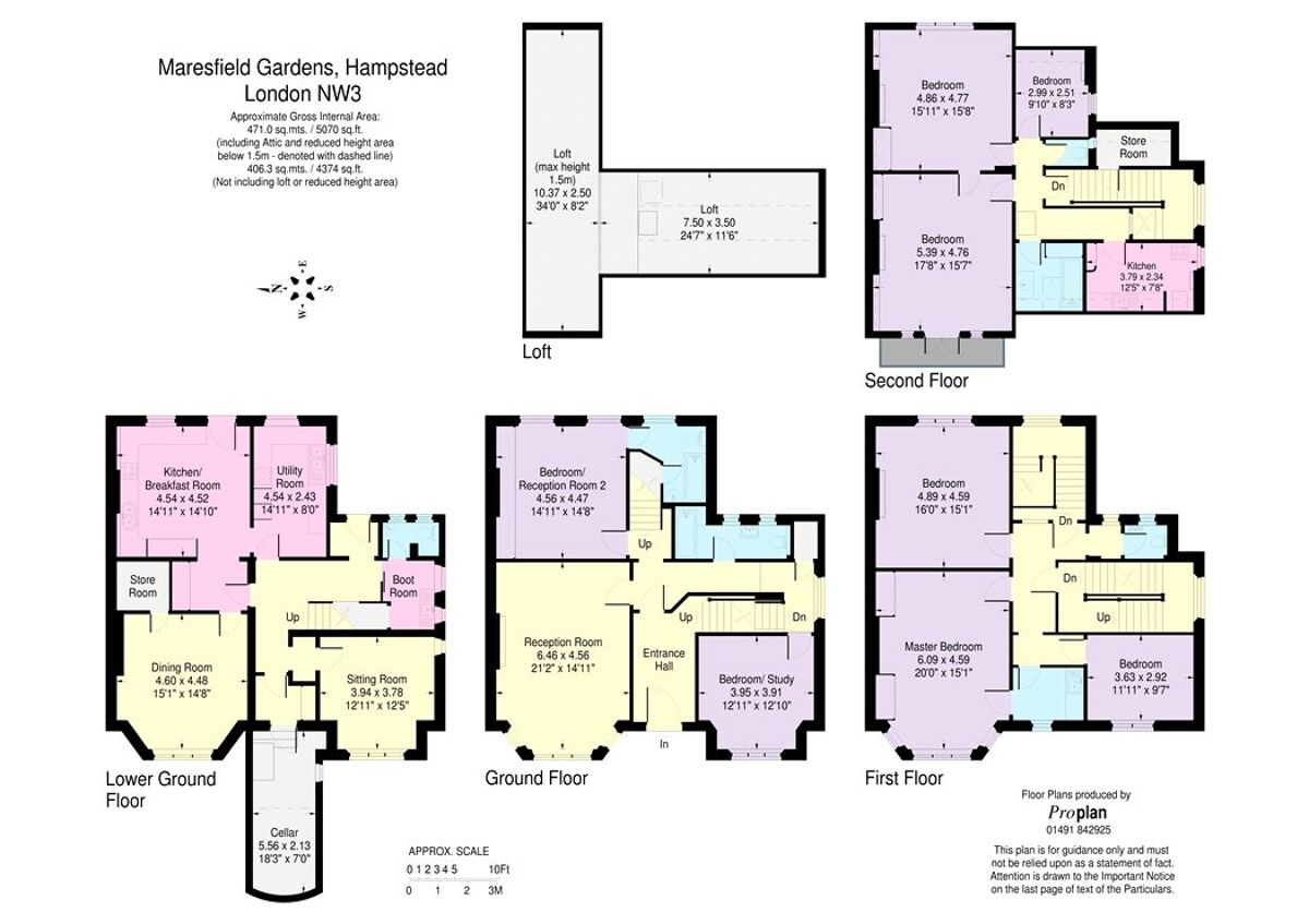 house for sale in Maresfield Gardens, London, NW3 HAM120127 Knight