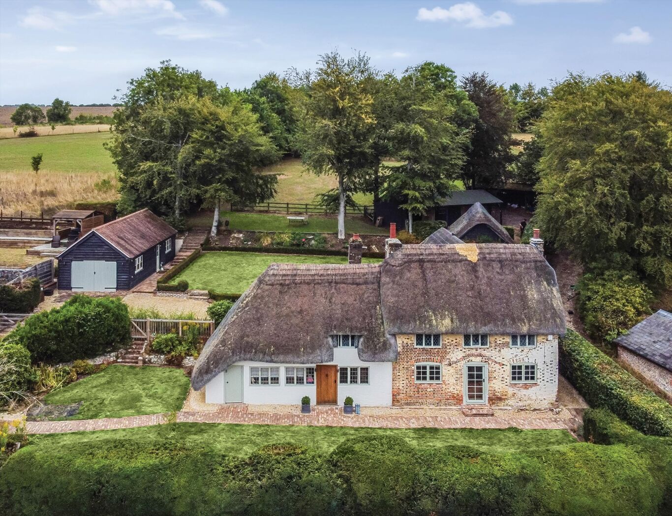 Image of Horseshoe Lane, Ibthorpe, Andover, Hampshire SP11