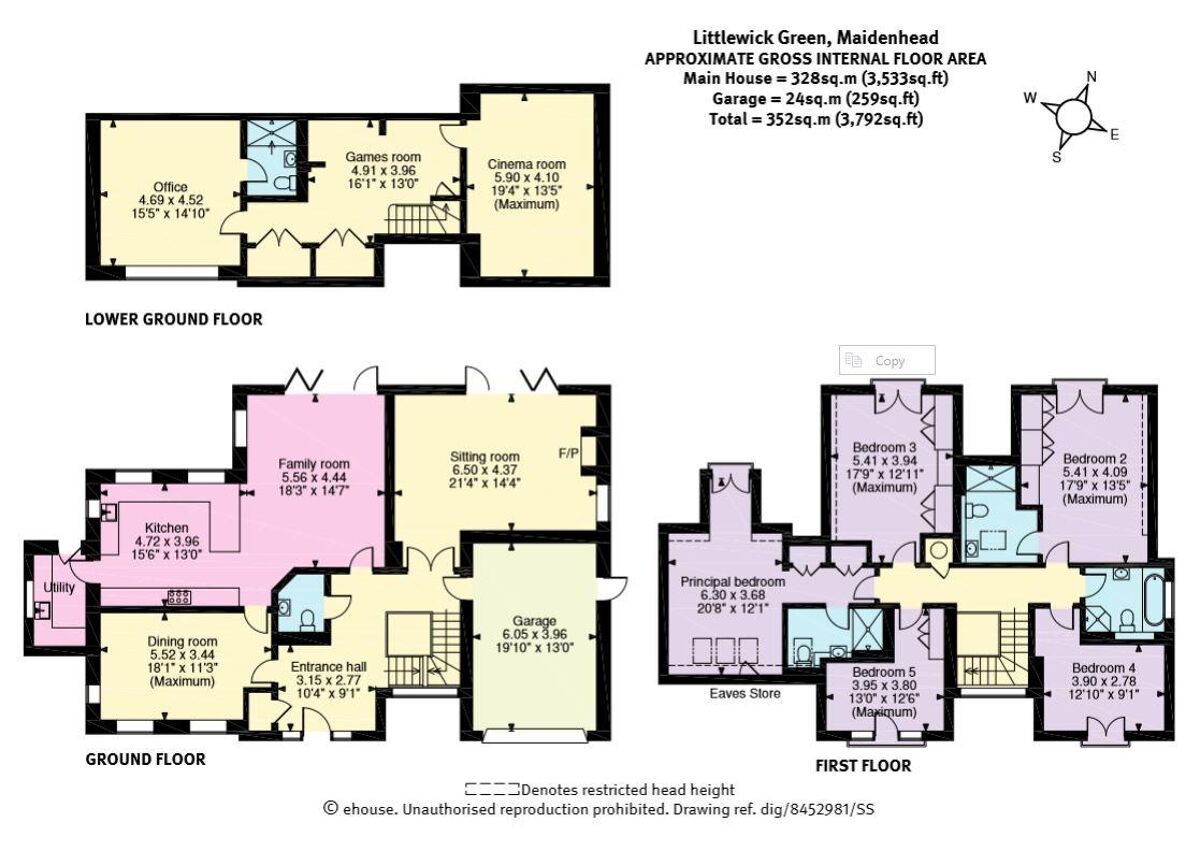 house for sale in The Shires, Littlewick Green, Maidenhead, Berkshire
