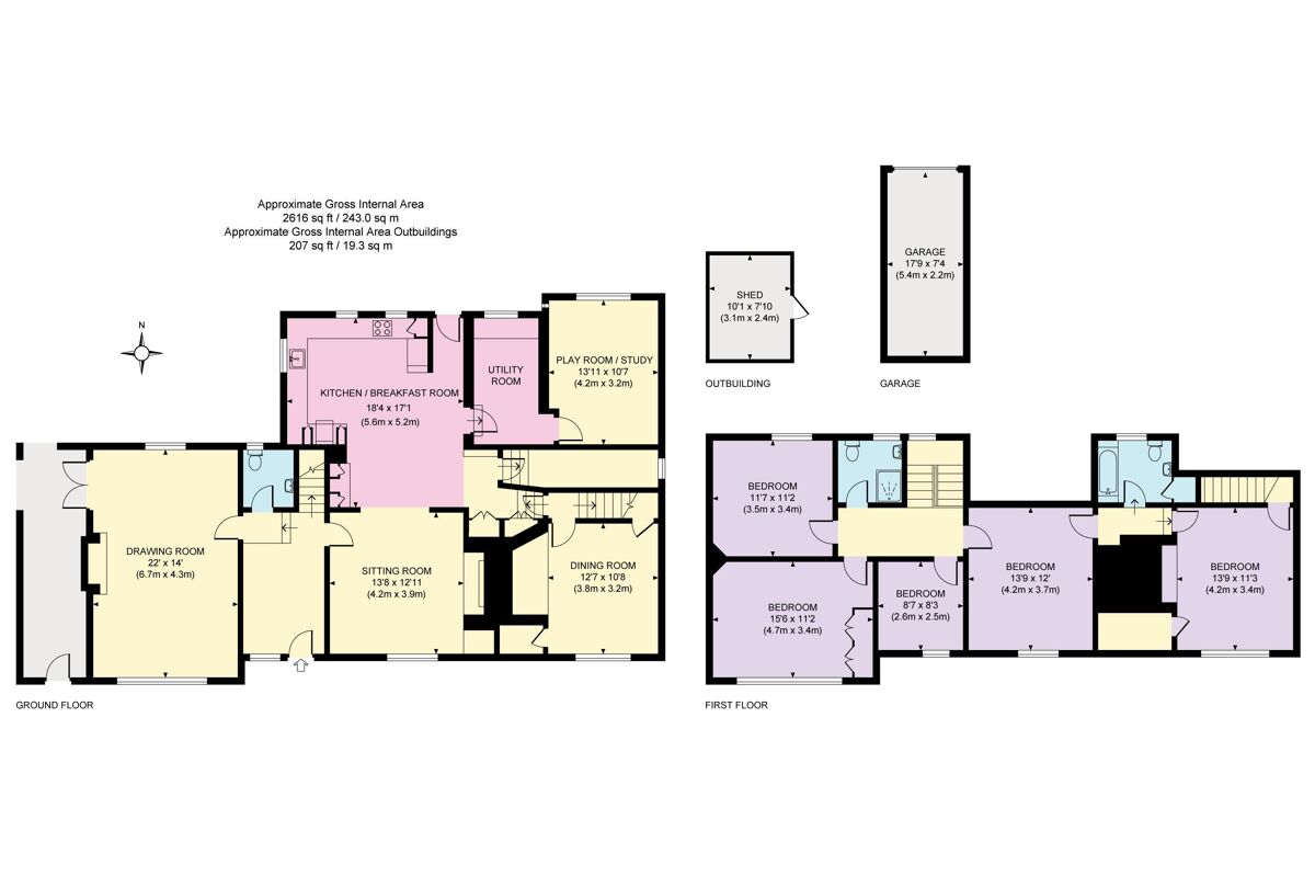 house for sale in Hatch Lane, Haslemere, West Sussex, GU27