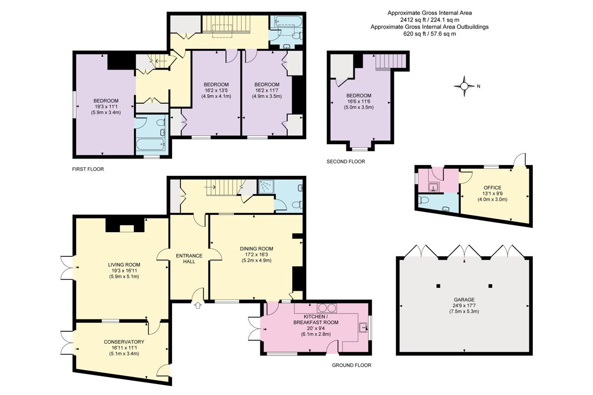 house for sale in Pook Lane, East Lavant, Chichester, West Sussex, PO18