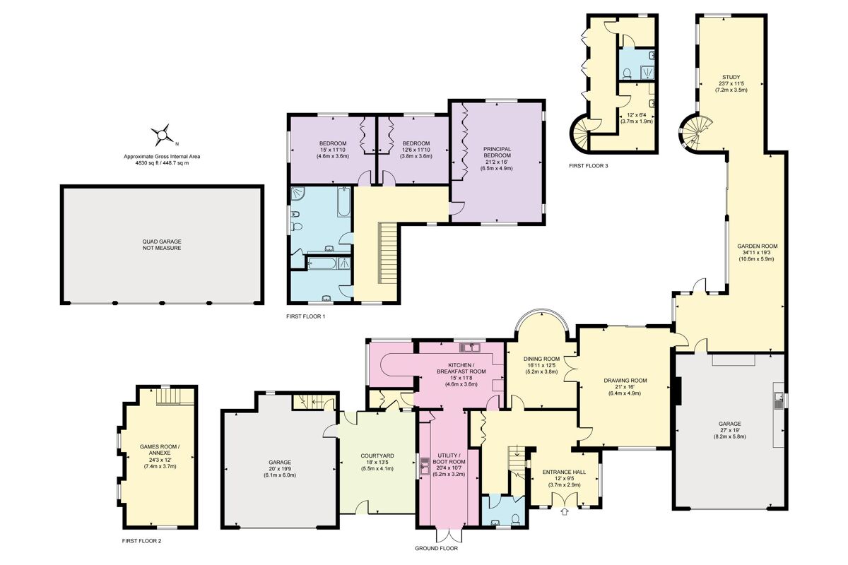 house for sale in Hammer Lane, Grayshott, Hindhead, Hampshire, GU26