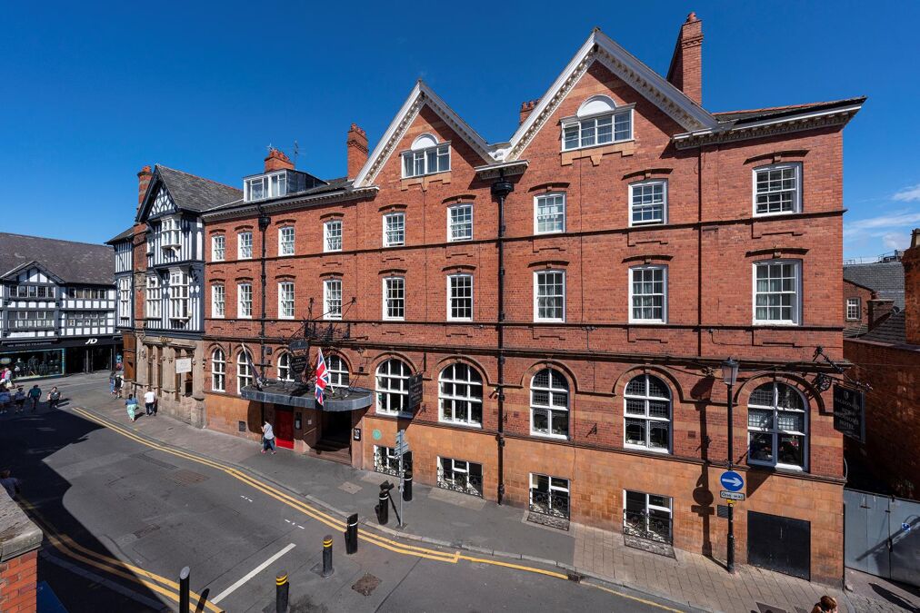 Image of New Blossoms Hotel, St John Street, Chester, CH1 1HL