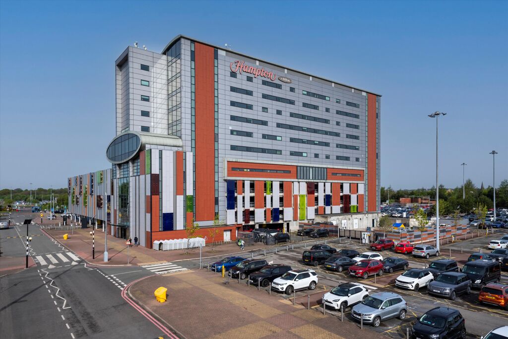 Image of Hotel at Liverpool John Lennon Airport T/A Hampton by Hilton, Speke Hall Avenue, Liverpool Airport, Liverpool, L24 1YD
