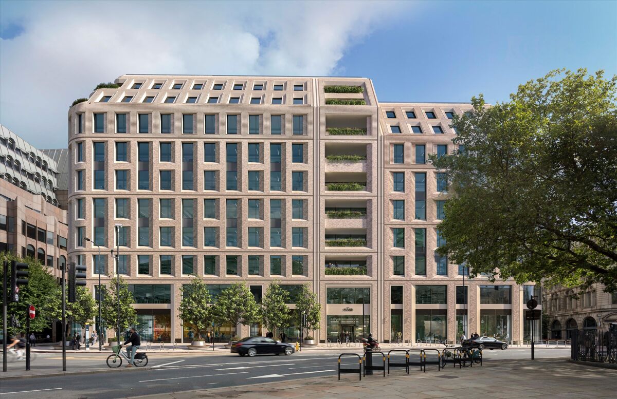 The Mark of Success - 250,000 sq ft new build work and amenity space at the gateway to The City.