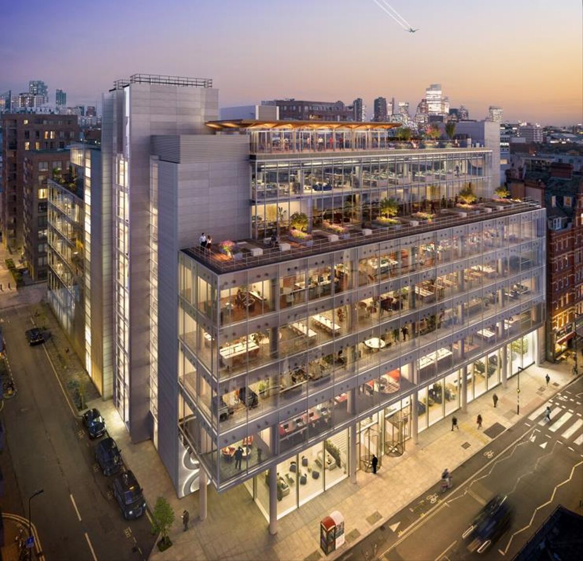 Iconic HQ office building designed by Foster + Partners, reimagined by Bennetts Associates with up to 140,000 sq ft available to pre-let now.