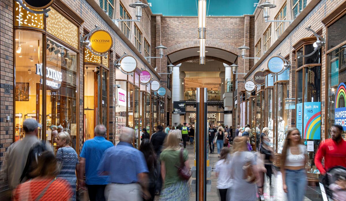 Touchwood is a well-established shopping and entertainment destination in Solihull, West Midlands.
